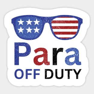 PARA OFF DUTY Sticker